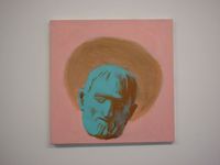 Tony Clark, Bearded man (St. Filippo Neri), 2005, courtesy of Galerie Seippel, K&ouml;ln